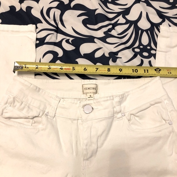 White Skinny Jeans By Timing Size Small - Picture 4 of 8